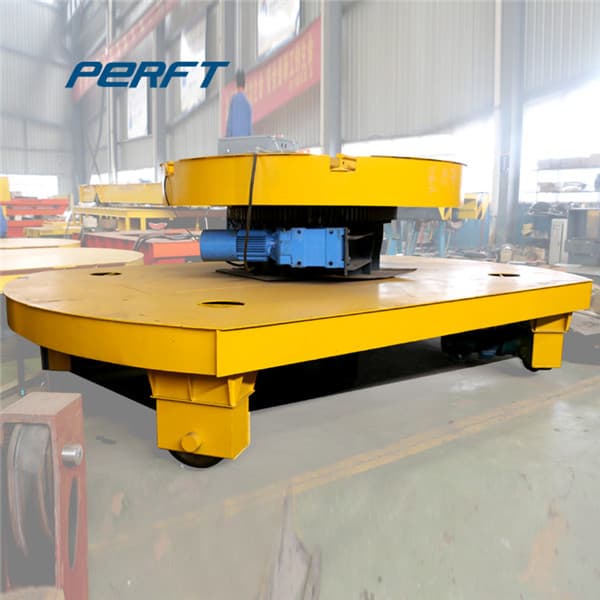 1-300 Ton Electric Flat Cart For Plant Equipment Transferring